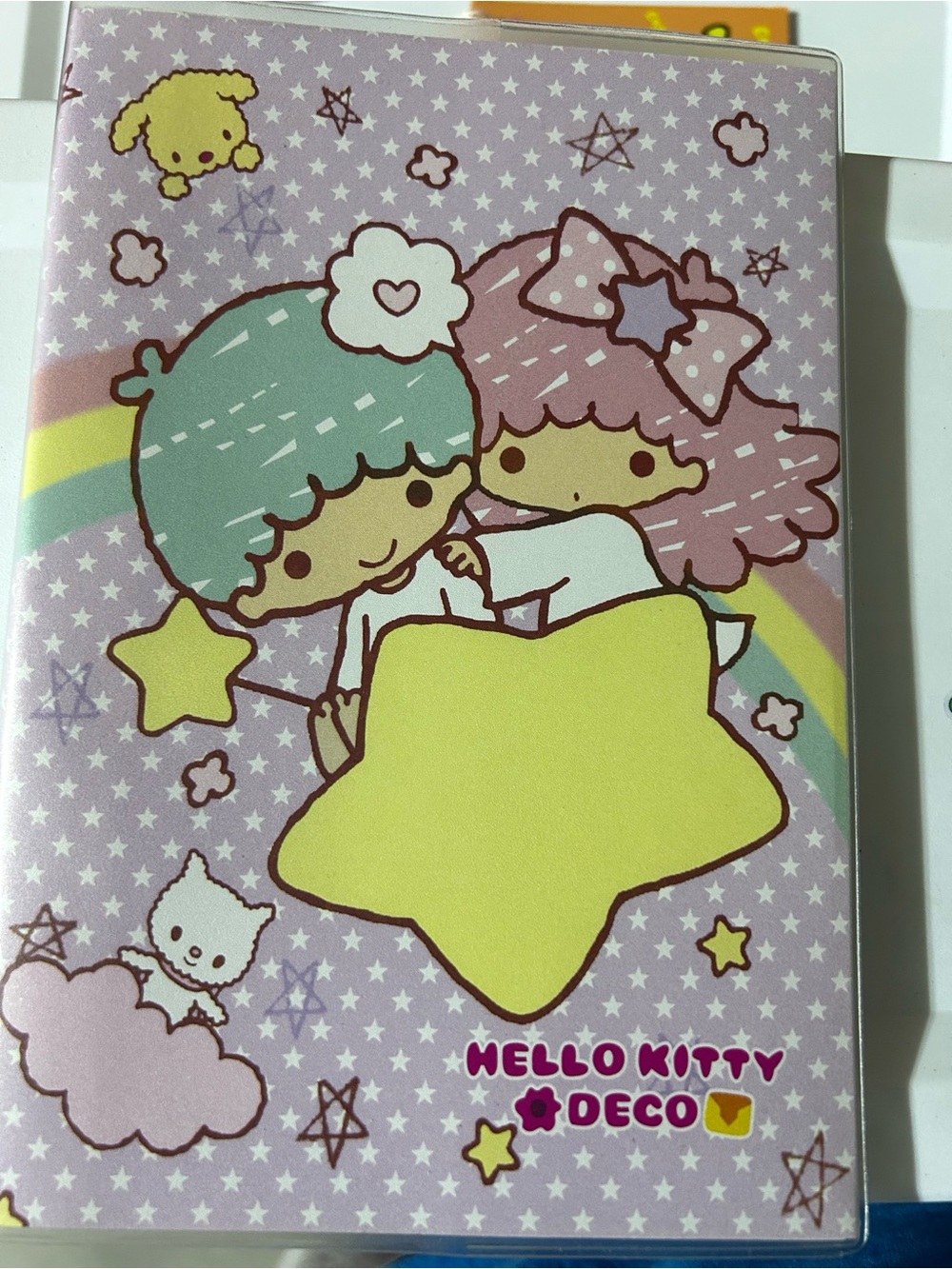 Little Twin Stars Notebook NWOT